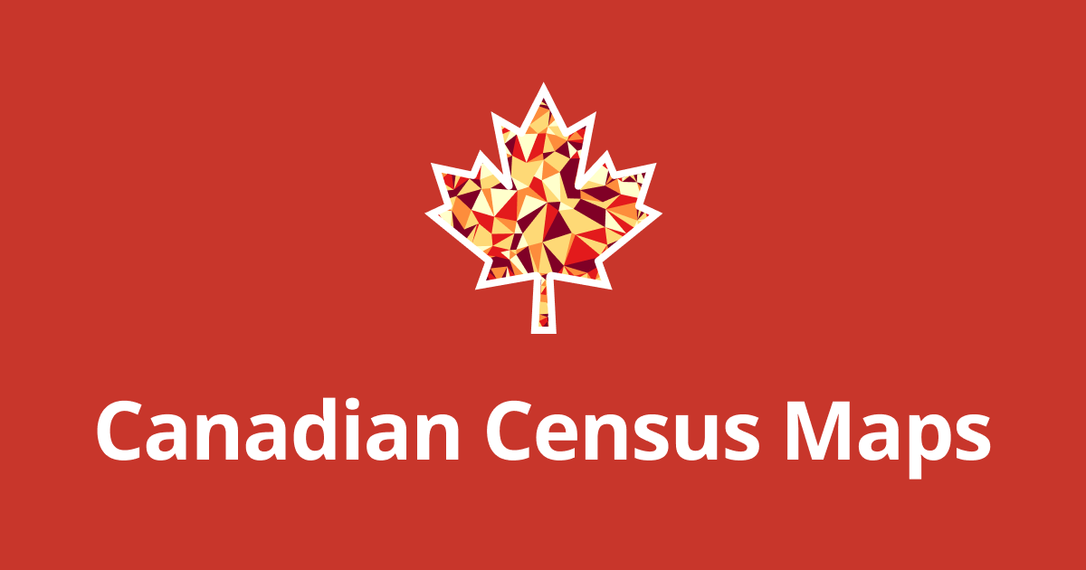 2021 Canadian Census Maps